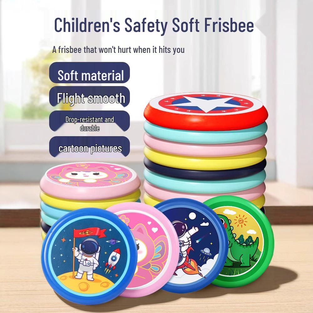 Children s Soft Safety Frisbee for Outdoor Parent-Child Play: Returnable Flying Disc Toy for Boys and Girls
Children s Soft Safety Frisbee for Outdoor Parent-Child Play: Returnable Flying Disc Toy for Boys and Girls