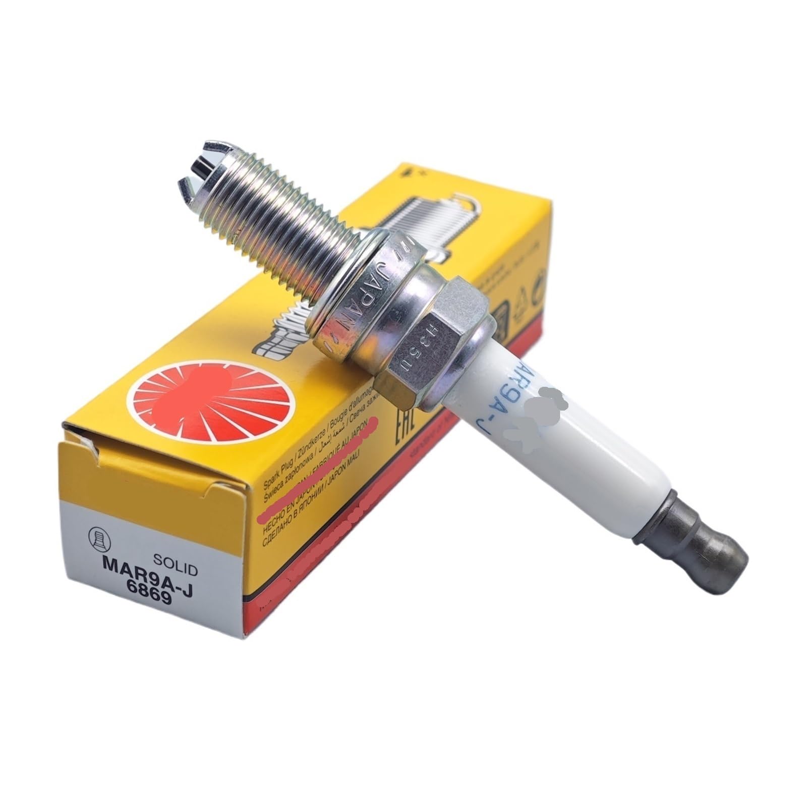 Spark Plug Fits MAR9A-J 6869 DUCATI 1098 821 Hacker Tail Speed Devil OEM 67040451A (1pcs MAR9A-J) One size
Spark Plug Fits MAR9A-J 6869 DUCATI 1098 821 Hacker Tail Speed Devil OEM 67040451A (1pcs MAR9A-J) One size