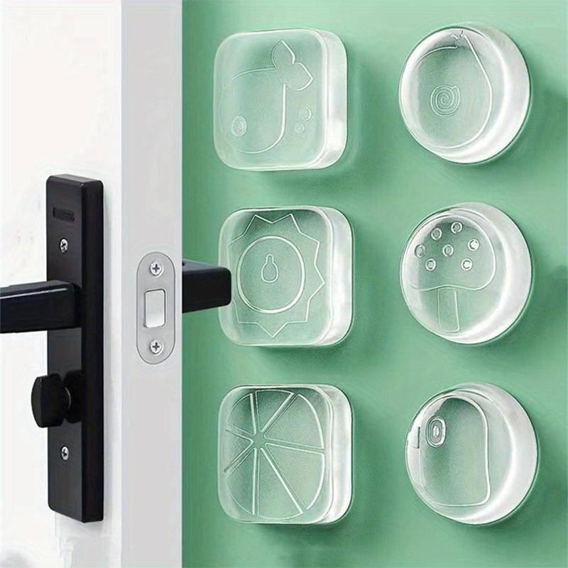 6pcs/set Mute Door Stopper Transparent Silicone Self Adhesive Safety Shock Absorber Wall Protector Handle Anti-crash Pad
6pcs/set Mute Door Stopper Transparent Silicone Self Adhesive Safety Shock Absorber Wall Protector Handle Anti-crash Pad