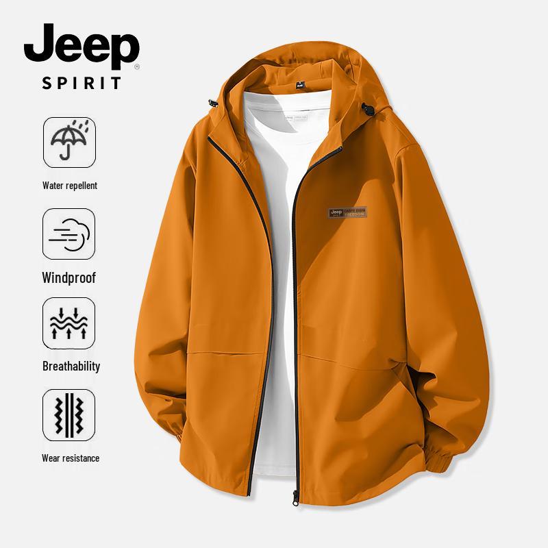 JEEP SPIRIT Men s Outdoor Triple-Proof Workwear Jacket L
JEEP SPIRIT Men s Outdoor Triple-Proof Workwear Jacket L