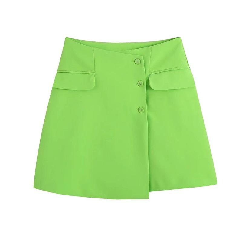 Женская Мода Зеленая с Карманами Приталенная Мини-юбка Винтажная с Высокой Посадкой на Пуговицах Женские Юбки Mujer Уличная Одежда L зелёный
Женская Мода Зеленая с Карманами Приталенная Мини-юбка Винтажная с Высокой Посадкой на Пуговицах Женские Юбки Mujer Уличная Одежда L зелёный