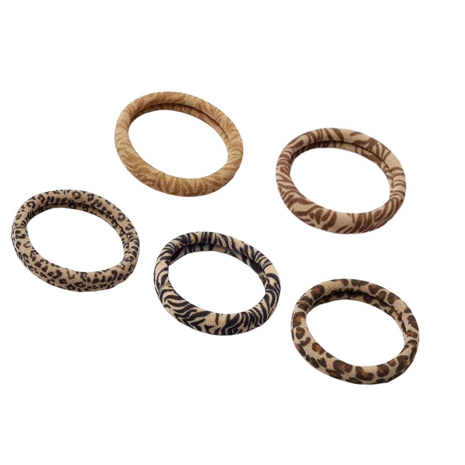 5-Count Animal Print Elastic Hair Rings Soft Stretchy Hairbands Not Pull Gentle Hold Headdress For Various Hairstyles
5-Count Animal Print Elastic Hair Rings Soft Stretchy Hairbands Not Pull Gentle Hold Headdress For Various Hairstyles