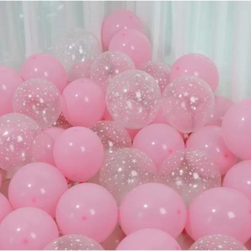 16-piece 12-inch pink and transparent star-shaped balloon set - suitable for birthdays, weddings, graduation ceremonies and other occasions
16-piece 12-inch pink and transparent star-shaped balloon set - suitable for birthdays, weddings, graduation ceremonies and other occasions