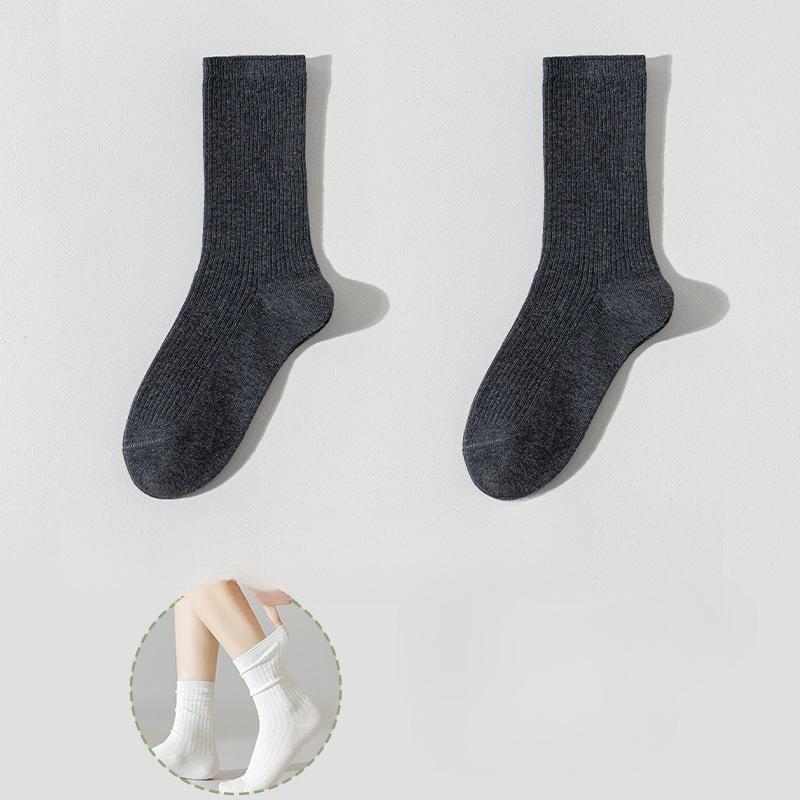 Женские летние дышащие и устойчивые к запаху бесшовные носки, хлопковые носки свободной посадки, послеродовые носки, носки средней длины с махрой Fine stripes темно серый
Женские летние дышащие и устойчивые к запаху бесшовные носки, хлопковые носки свободной посадки, послеродовые носки, носки средней длины с махрой Fine stripes темно серый