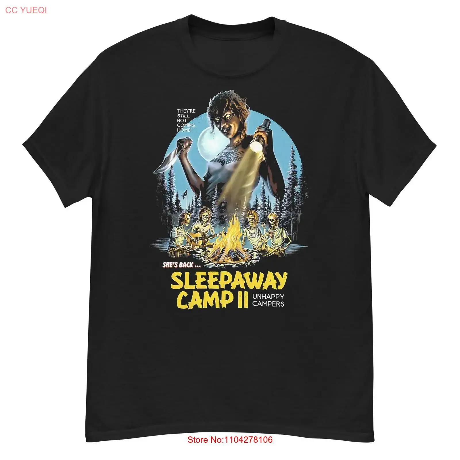 Sleepaway Camp II Unhappy Campers cult slasher film fan art t shirt vintage Washed Slightly Soft Stretched streetwear homme 5XL різнокольоровий
Sleepaway Camp II Unhappy Campers cult slasher film fan art t shirt vintage Washed Slightly Soft Stretched streetwear homme 5XL різнокольоровий