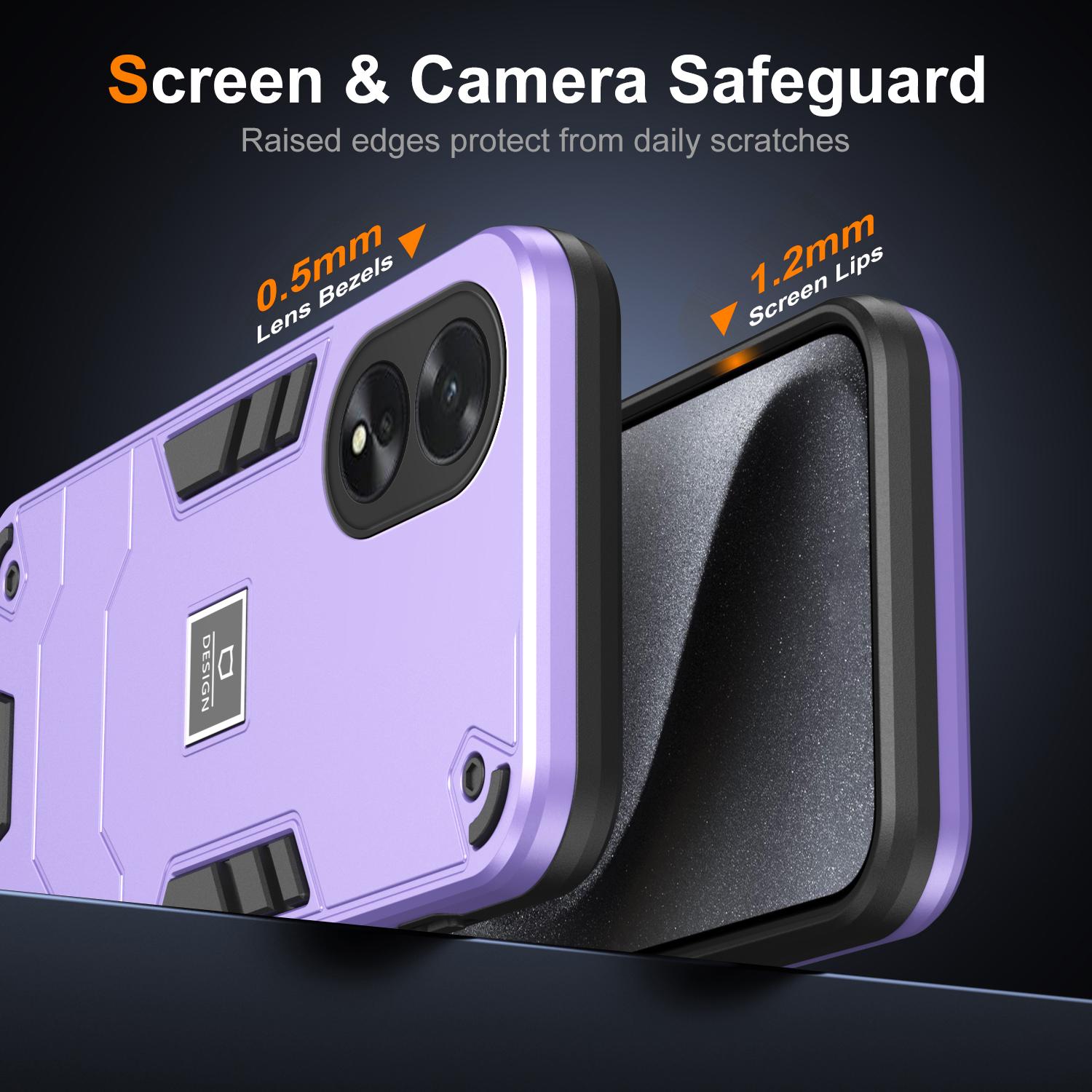 For Oppo A38 4G/A18 4G PC+TPU Case Dual-Layer Design Drop Protection Phone Cover Navy Blue
For Oppo A38 4G/A18 4G PC+TPU Case Dual-Layer Design Drop Protection Phone Cover Navy Blue