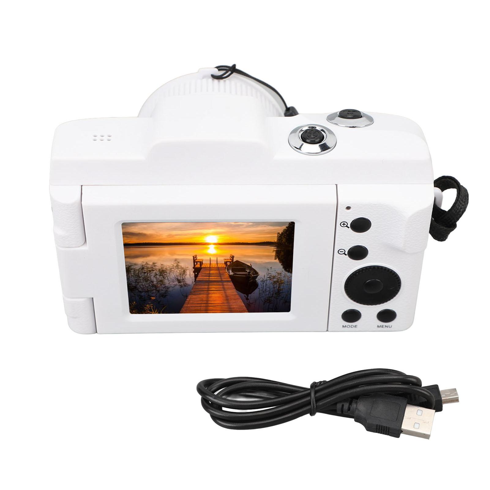 1080P Digital Camera for Photography with 2.4 Inch LCD Screen 16MP Vlogging Camera 180 Degree Flip
1080P Digital Camera for Photography with 2.4 Inch LCD Screen 16MP Vlogging Camera 180 Degree Flip