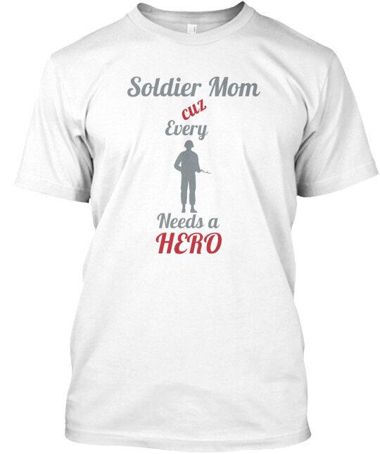 Soldier Moms Are Heros T-Shirt Made in the USA Size S to 5XL 3XL
Soldier Moms Are Heros T-Shirt Made in the USA Size S to 5XL 3XL