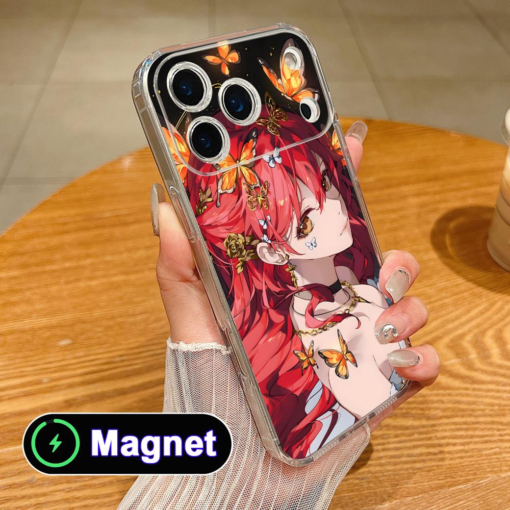 HSR Himeko Clear TPU Magsafe Mobile Phone Case for iPhone 17 16 15 14 13 12 11 Air Pro Max Plus Mini Colorful Cover iPhone 11 Pro Max
HSR Himeko Clear TPU Magsafe Mobile Phone Case for iPhone 17 16 15 14 13 12 11 Air Pro Max Plus Mini Colorful Cover iPhone 11 Pro Max
