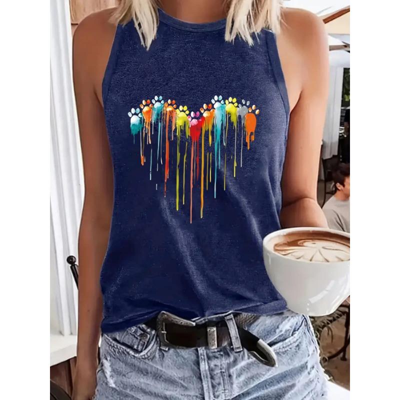 Женские футболки без рукавов и майки с круглым вырезом на весну и лето XXL темно-синий
Женские футболки без рукавов и майки с круглым вырезом на весну и лето XXL темно-синий