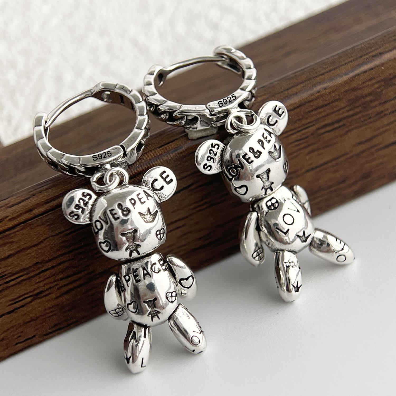 925 Silver Vintage Earrings For Women Trendy Simple Retro Earring Jewelry Prevent Allergy Party Accessories Gift
925 Silver Vintage Earrings For Women Trendy Simple Retro Earring Jewelry Prevent Allergy Party Accessories Gift