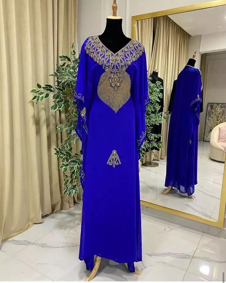 Ramzan Eid SALE Long Gown Georgette Moroccan Dubai Kaftan Abaya Farasha Dress XS синій
Ramzan Eid SALE Long Gown Georgette Moroccan Dubai Kaftan Abaya Farasha Dress XS синій