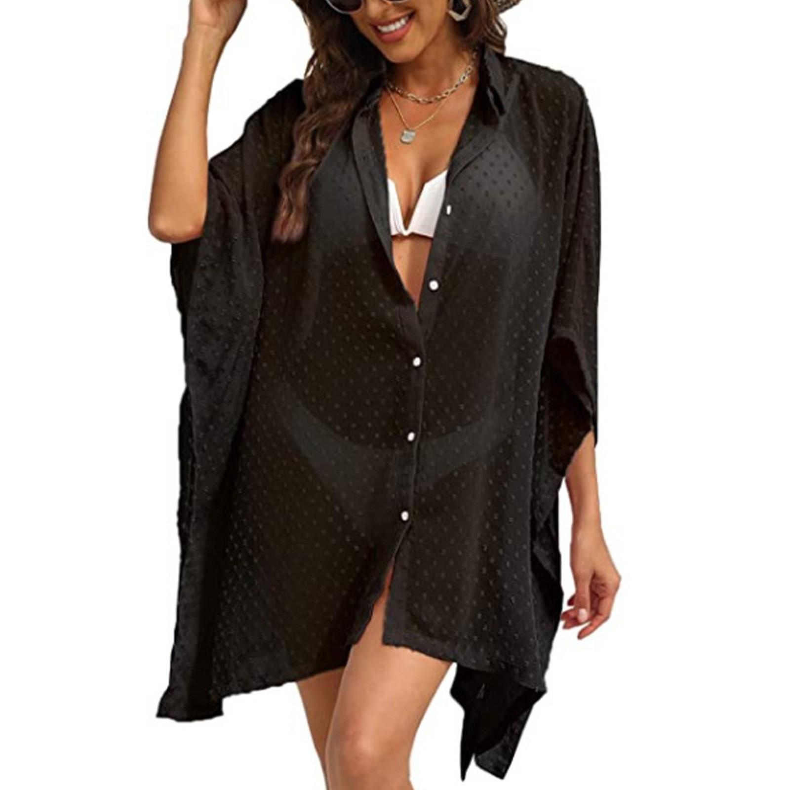 Женский купальник больших размеров, ажурный сексуальный вязаный крючком пляжный купальный костюм, накидки XXL чёрный
Женский купальник больших размеров, ажурный сексуальный вязаный крючком пляжный купальный костюм, накидки XXL чёрный