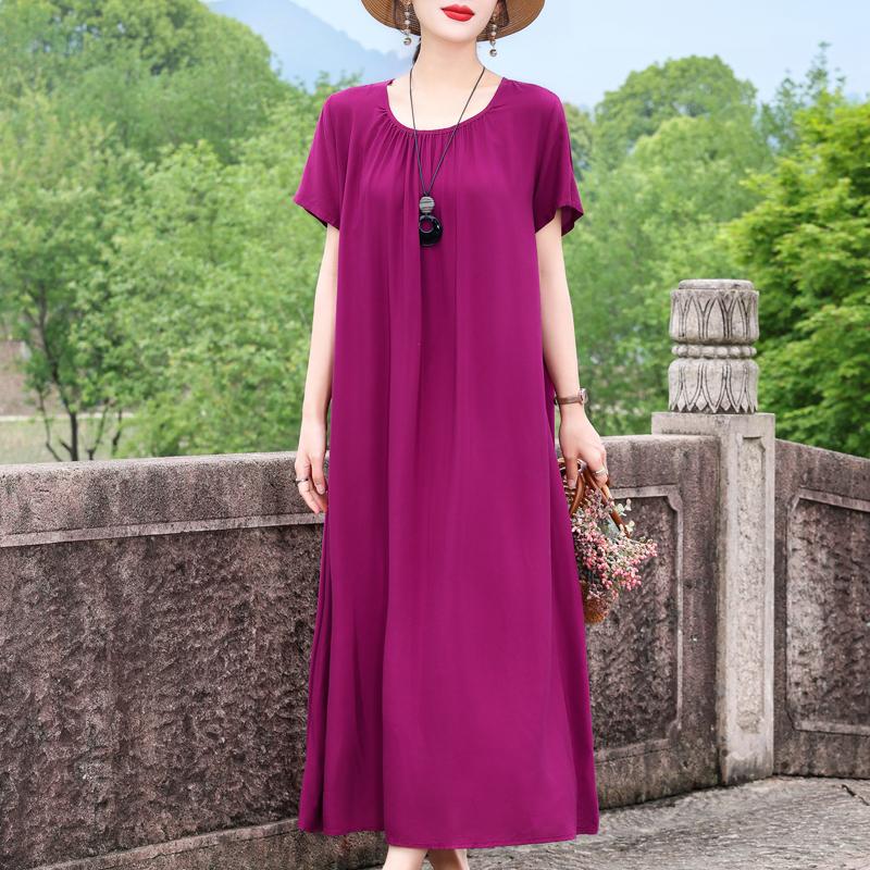 Summer Women s Elegant Dresses Plus Size Short Sleeve Casual Loose Long Dress Vintage Clothes 5XL
Summer Women s Elegant Dresses Plus Size Short Sleeve Casual Loose Long Dress Vintage Clothes 5XL