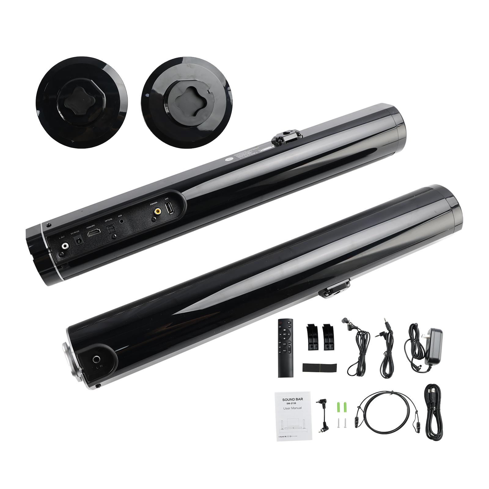 Съемная звуковая панель объемного звука Беспроводной сабвуфер 2-канальная акустическая система Домашний кинотеатр
Съемная звуковая панель объемного звука Беспроводной сабвуфер 2-канальная акустическая система Домашний кинотеатр