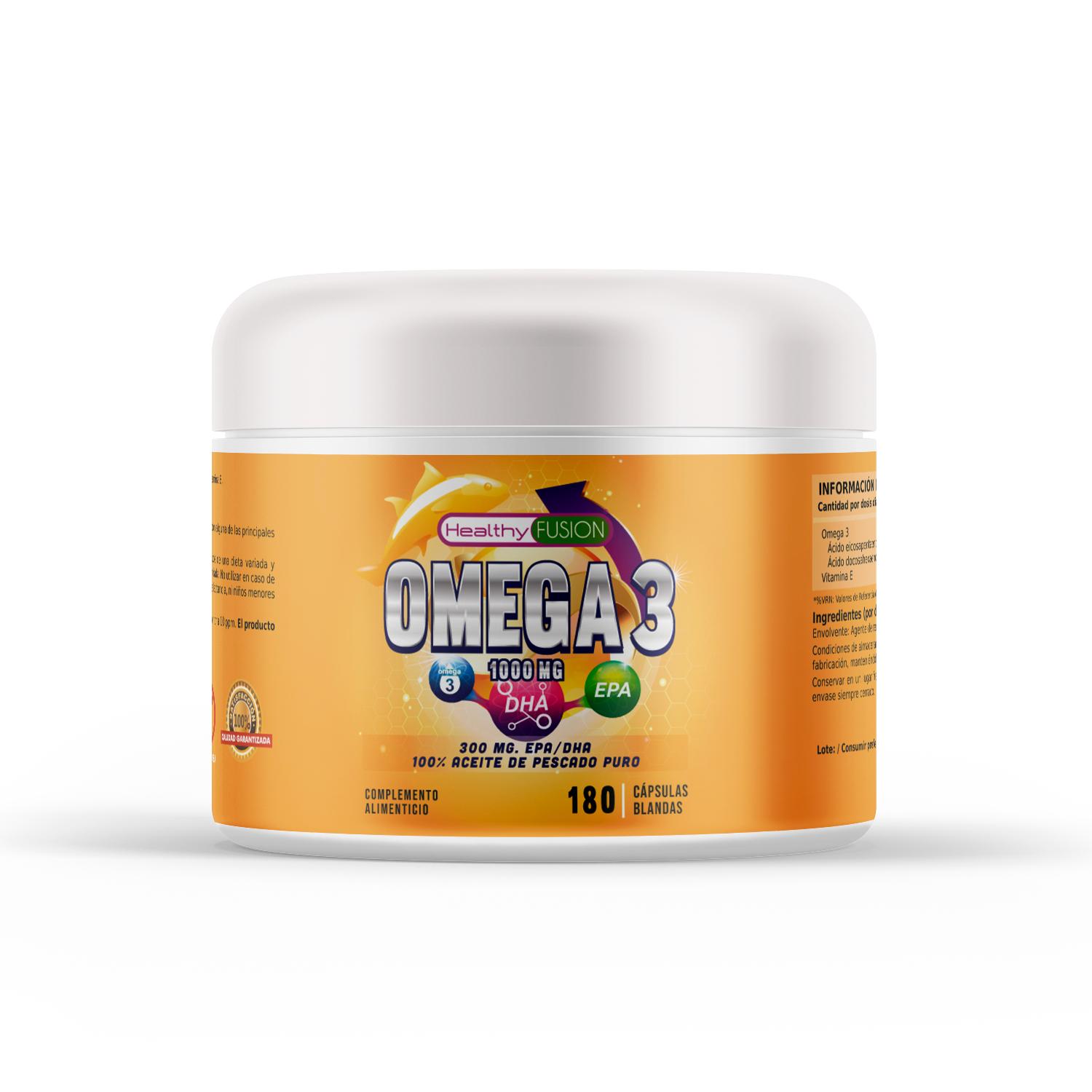 Чистий риб ячий жир Healthy Fusion Omega 3 | З EPA/DHA та вітаміном E | Знижує рівень холестерину та тригліцеридів | 180 капсул
Чистий риб ячий жир Healthy Fusion Omega 3 | З EPA/DHA та вітаміном E | Знижує рівень холестерину та тригліцеридів | 180 капсул