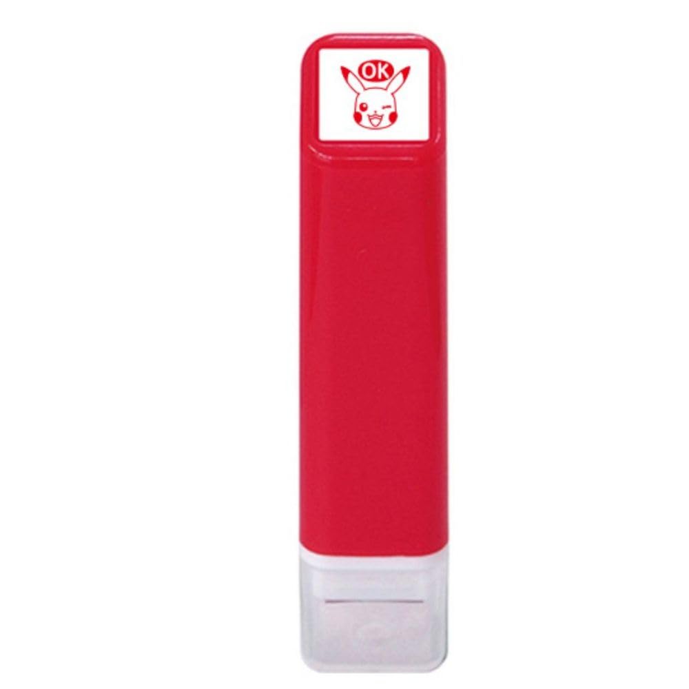 Штамп Kao Pokemon One Point Penetration Stamp Red Children s Pikachu/OK/Color: 2870-031
Штамп Kao Pokemon One Point Penetration Stamp Red Children s Pikachu/OK/Color: 2870-031