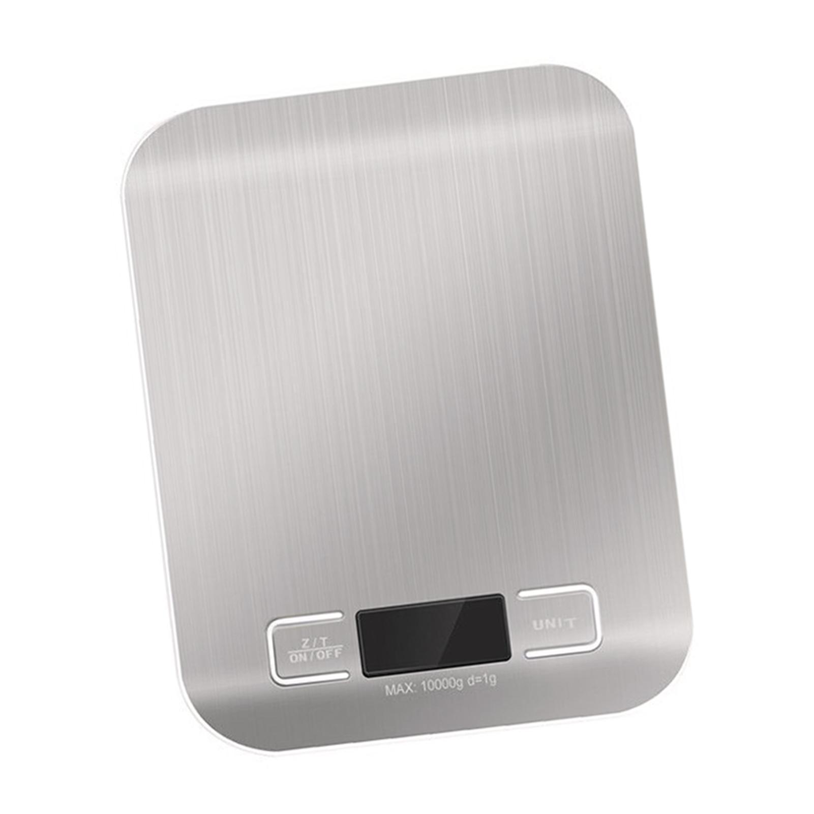 Кухонные электронные весы Металлический белый ЖК-дисплей Водонепроницаемые Весы из нержавеющей стали для
Кухонные электронные весы Металлический белый ЖК-дисплей Водонепроницаемые Весы из нержавеющей стали для