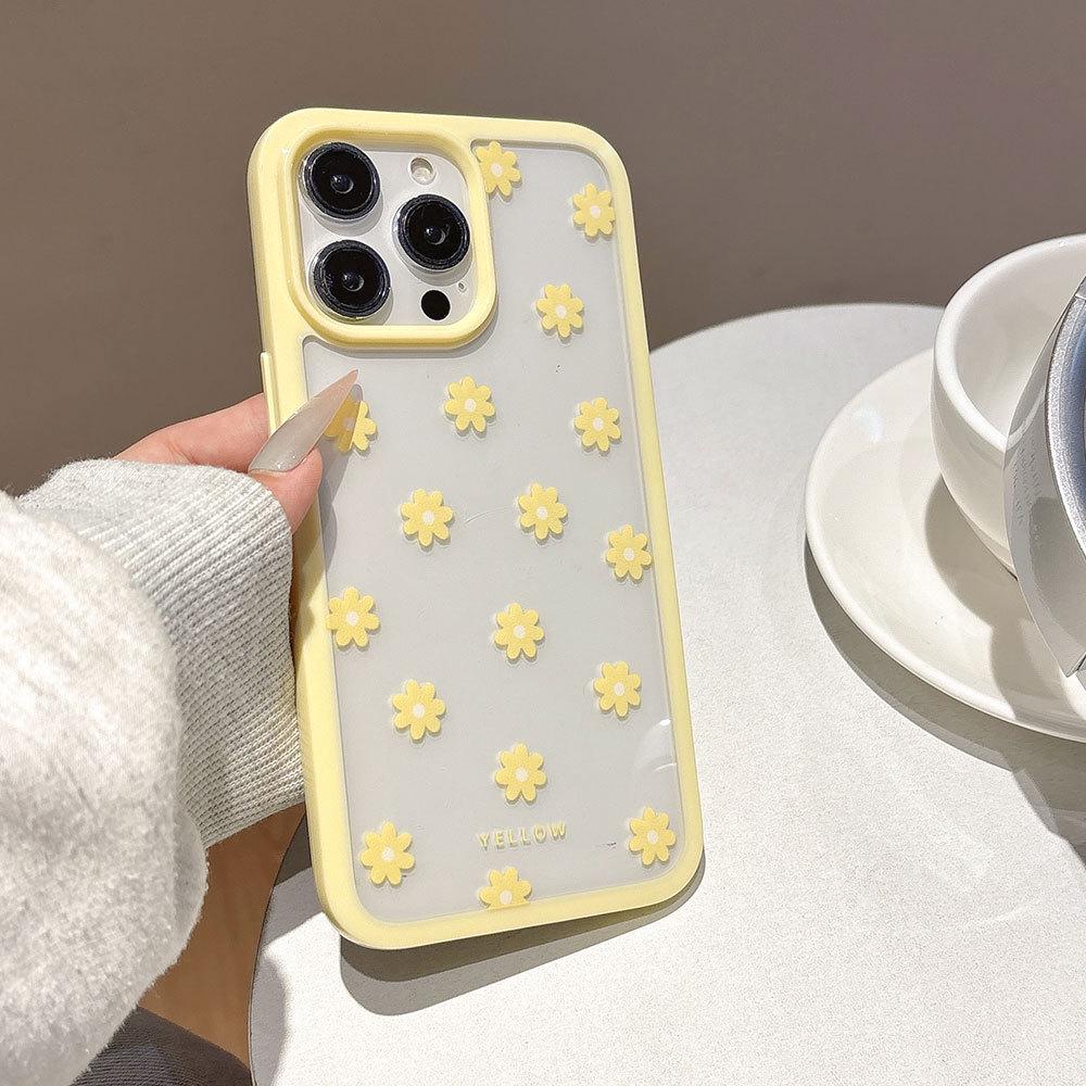 Acrylic iPhone 17 Pro Max Case with Small Flowers - Solid Color Protective Cover for iPhone 16 iPhone 15 Pro
Acrylic iPhone 17 Pro Max Case with Small Flowers - Solid Color Protective Cover for iPhone 16 iPhone 15 Pro