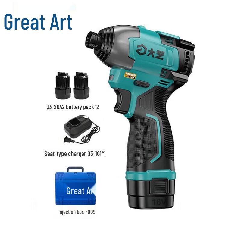 DaYi 16V Cordless Brushless Impact Driver CN plug (adapter included)
DaYi 16V Cordless Brushless Impact Driver CN plug (adapter included)