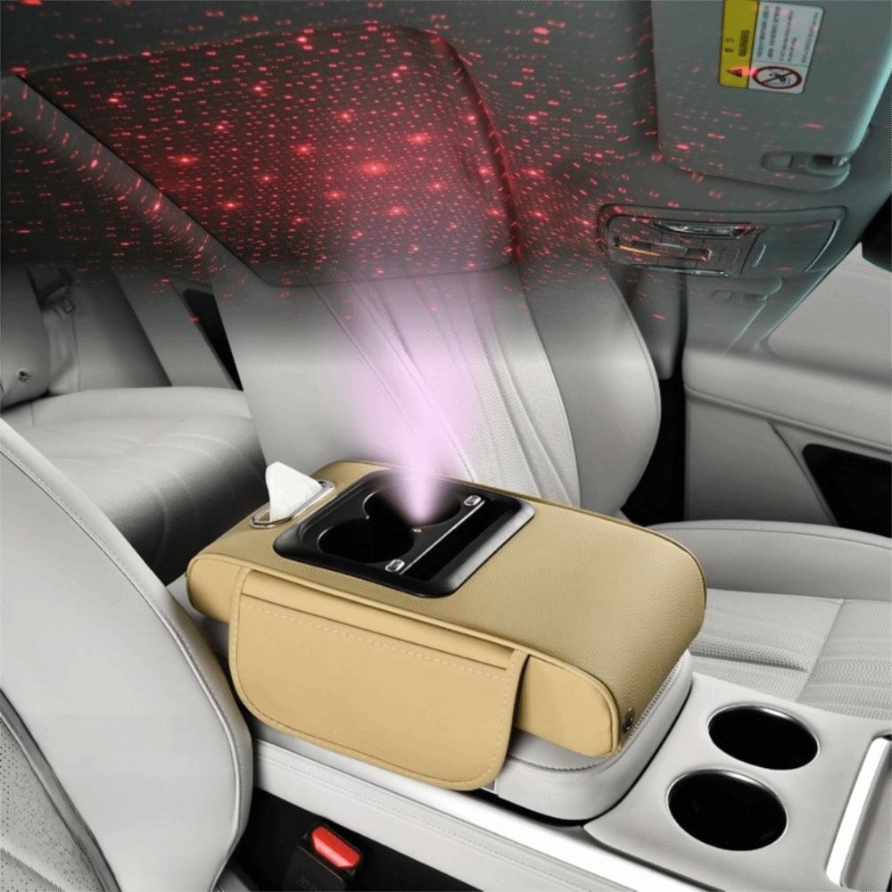 PU Leather Armrest Pad Multifunctional Storage Box Center Console Armrest Cushion Universal бежевий
PU Leather Armrest Pad Multifunctional Storage Box Center Console Armrest Cushion Universal бежевий