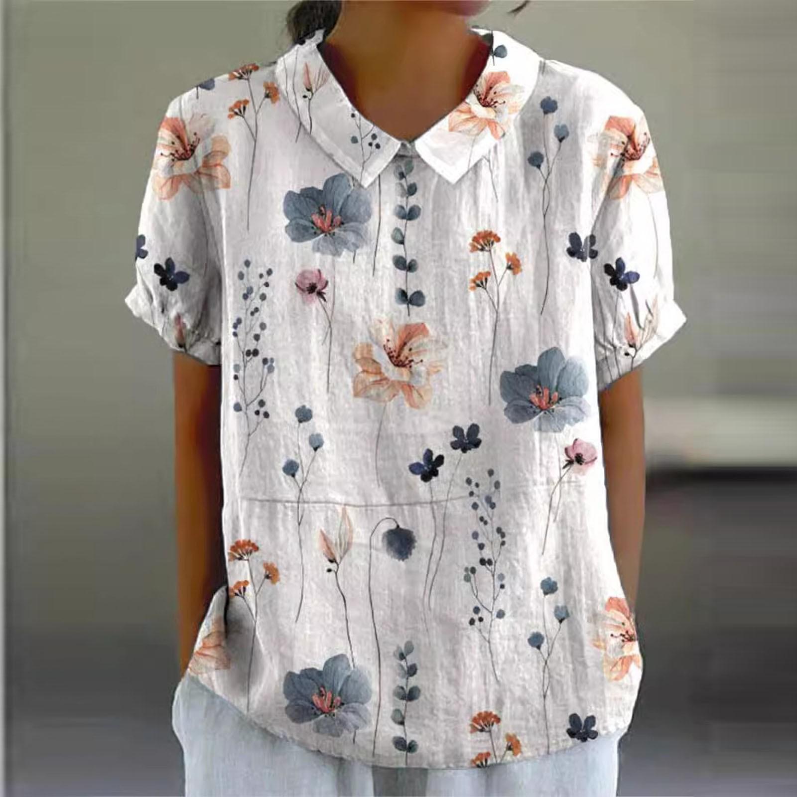 Топы для женщин, топы с короткими рукавами, женская блузка, летние топы, женские легкие блузки, топы, повседневный пуловер, футболка, базовая рубашка L белый
Топы для женщин, топы с короткими рукавами, женская блузка, летние топы, женские легкие блузки, топы, повседневный пуловер, футболка, базовая рубашка L белый