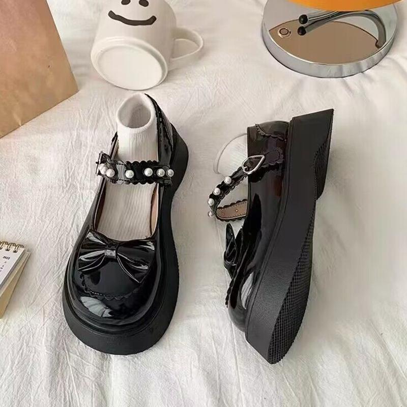Солодкі Милі Туфлі Мері Джейн на Платформі з Бантиком Жіночі з Круглим Носком Перловий Ремінець на Щиколотці Взуття Лоліта Жіноче 2024 Нові Лакована Шкіра Чарівні Туфлі 35 чорний
Солодкі Милі Туфлі Мері Джейн на Платформі з Бантиком Жіночі з Круглим Носком Перловий Ремінець на Щиколотці Взуття Лоліта Жіноче 2024 Нові Лакована Шкіра Чарівні Туфлі 35 чорний