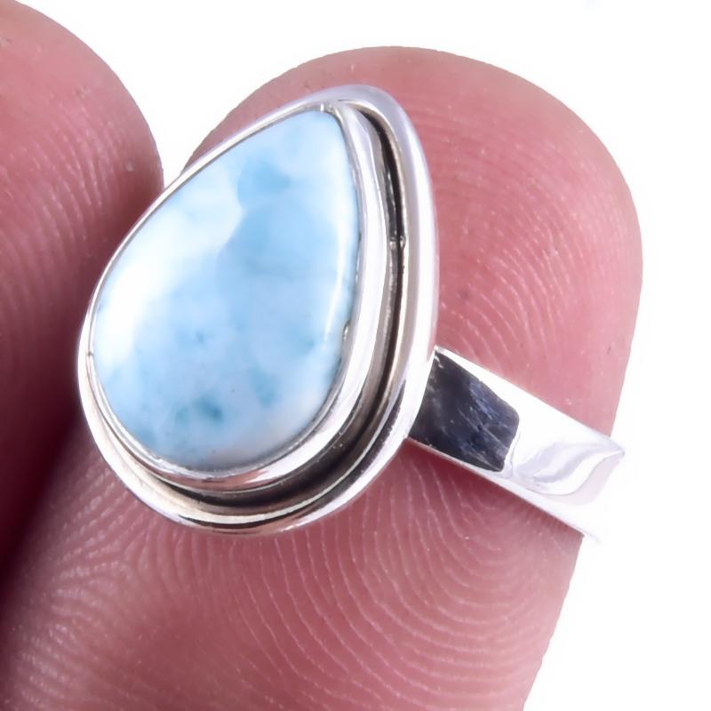 Кольцо ручной работы из стерлингового серебра 925 пробы с драгоценным камнем Natural Republic Ларимар S.6 дюйма D0a75
Кольцо ручной работы из стерлингового серебра 925 пробы с драгоценным камнем Natural Republic Ларимар S.6 дюйма D0a75