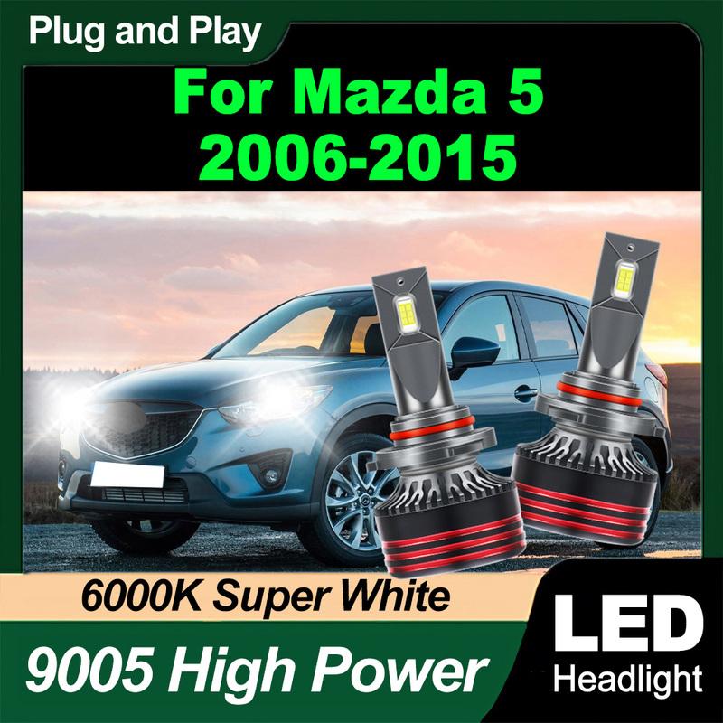 2PCS 6000K White 9005 Auto Headlamps Bulbs 30000LM High Power 150W LED Car Headlights 3570 CSP Chips 12V For Mazda 5 2006-2015 9005/HB3
2PCS 6000K White 9005 Auto Headlamps Bulbs 30000LM High Power 150W LED Car Headlights 3570 CSP Chips 12V For Mazda 5 2006-2015 9005/HB3