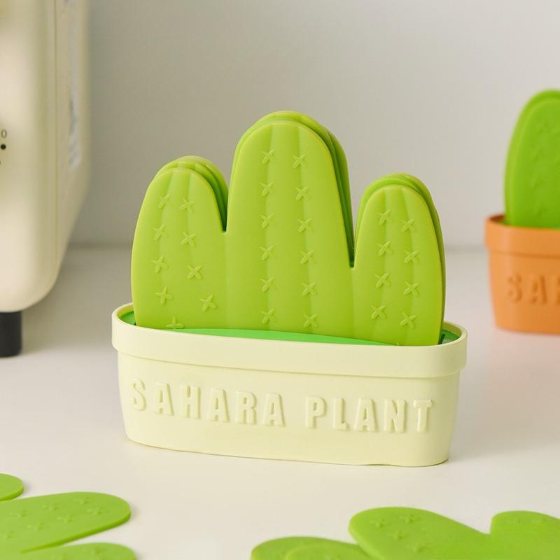 6pcs Cactu Table Mat Kitchen Anti Slip Thermal Insulation Silicone Tea Coaster Storage Table Decorations Set Kitchens Accessorie 11.5 12.5 1cm белый
6pcs Cactu Table Mat Kitchen Anti Slip Thermal Insulation Silicone Tea Coaster Storage Table Decorations Set Kitchens Accessorie 11.5 12.5 1cm белый
