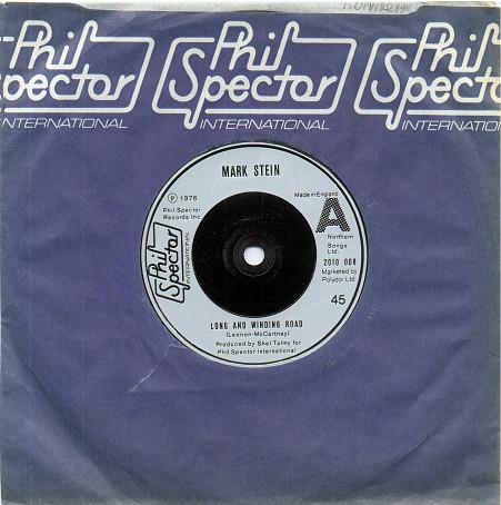 7inch Record MARK STEIN - Long And Winding Road 2010008 Phil Spector In 1976 UK Pop Used
7inch Record MARK STEIN - Long And Winding Road 2010008 Phil Spector In 1976 UK Pop Used