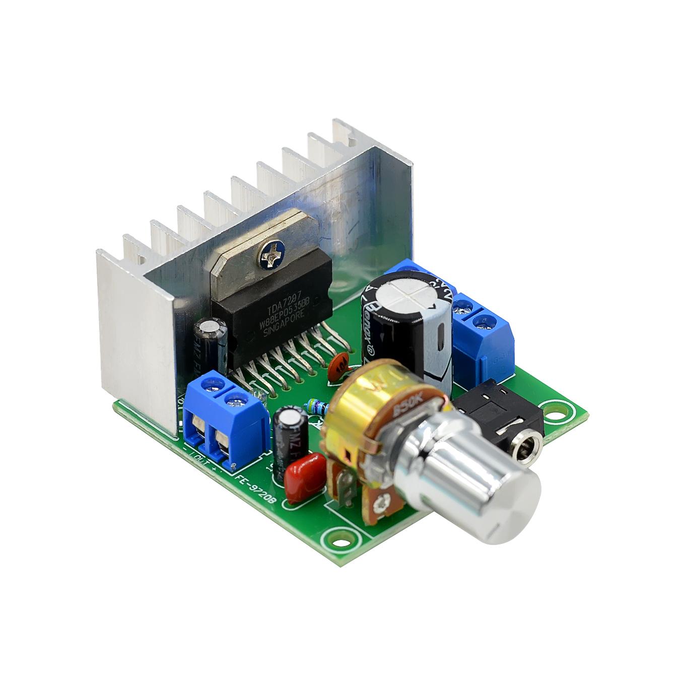TDA7297 power amplifier board power amplifier board dual-channel noise-free 12V power amplifier board fe-9720b
TDA7297 power amplifier board power amplifier board dual-channel noise-free 12V power amplifier board fe-9720b