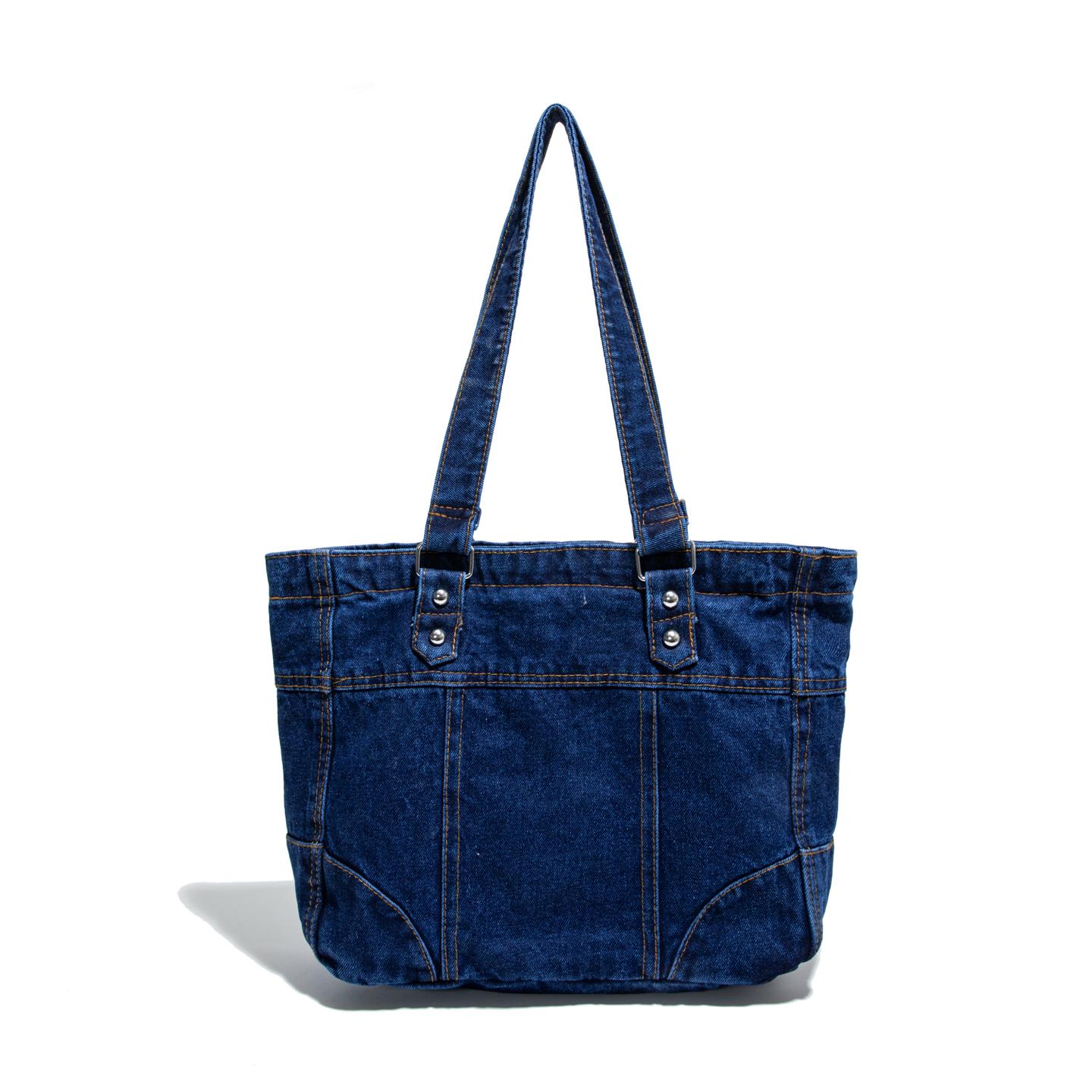 Denim Designer Bags Large Capacity Multifunctional Shoulder Bag Commuting Women Luxury Handbags Fashion Droshipping 42cm 11cm 28cm
Denim Designer Bags Large Capacity Multifunctional Shoulder Bag Commuting Women Luxury Handbags Fashion Droshipping 42cm 11cm 28cm