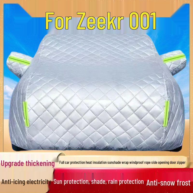 Zeekr 001 Electric Vehicle Sun & Rain Protection Dustproof Insulated Full Car Cover Thickened with Cotton, Hail Protection, All-Season
Zeekr 001 Electric Vehicle Sun & Rain Protection Dustproof Insulated Full Car Cover Thickened with Cotton, Hail Protection, All-Season
