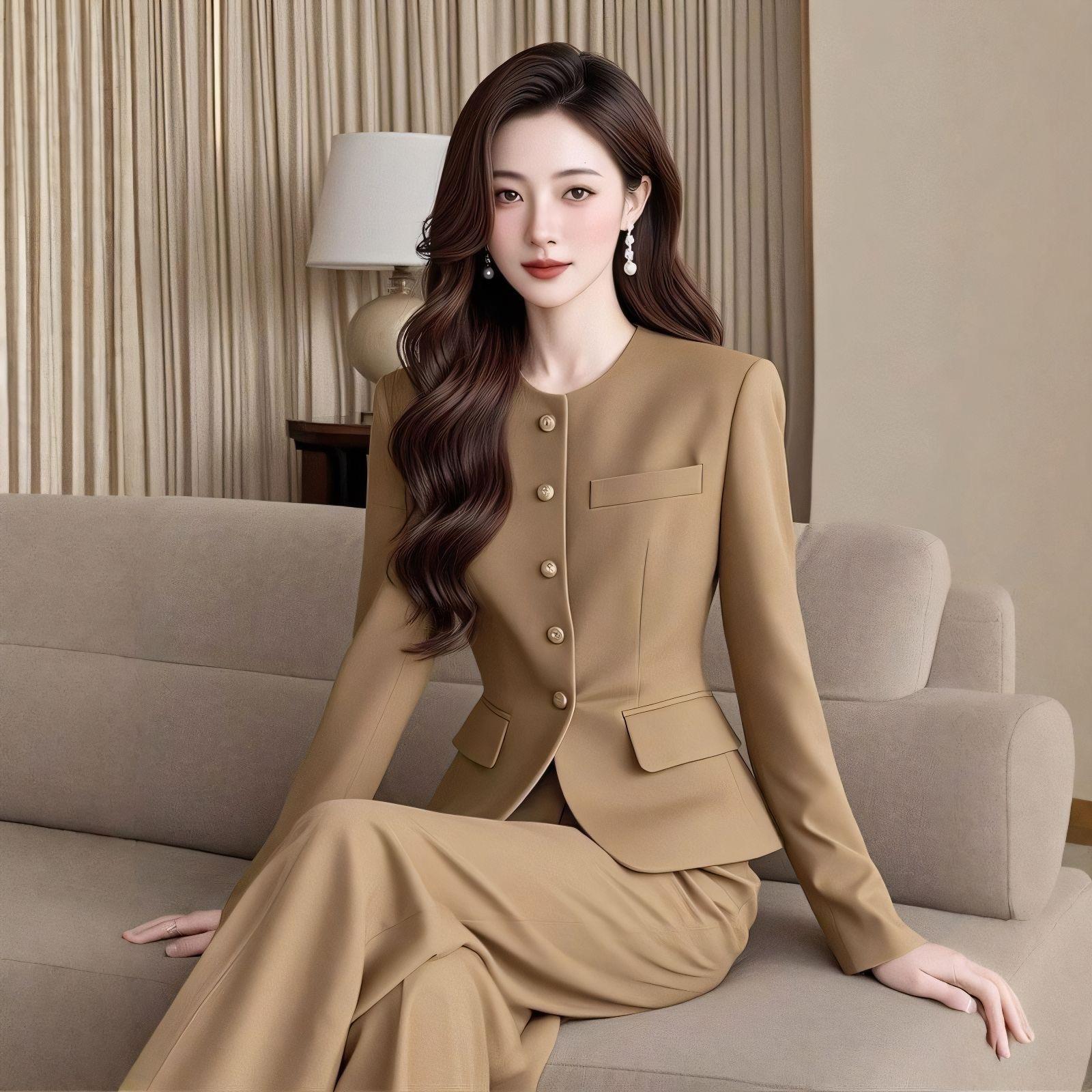 2026 Spring Women s Coco Style Business Suit: Light, Fashionable Two-Piece Set S (Recommended 90-105 Jin)
2026 Spring Women s Coco Style Business Suit: Light, Fashionable Two-Piece Set S (Recommended 90-105 Jin)