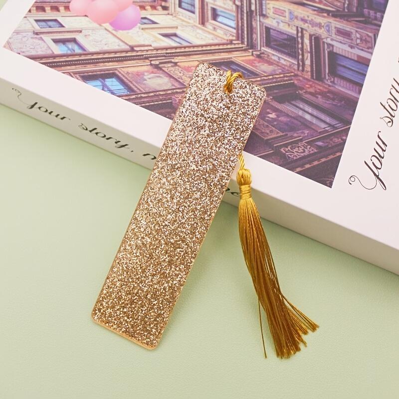 1pc of Blank Glitter Acrylic Bookmark, Handmade DIY Ornament, Pasted with Le Logo Card and Book Tag, Perfect Gift for Friends жёлтый
1pc of Blank Glitter Acrylic Bookmark, Handmade DIY Ornament, Pasted with Le Logo Card and Book Tag, Perfect Gift for Friends жёлтый