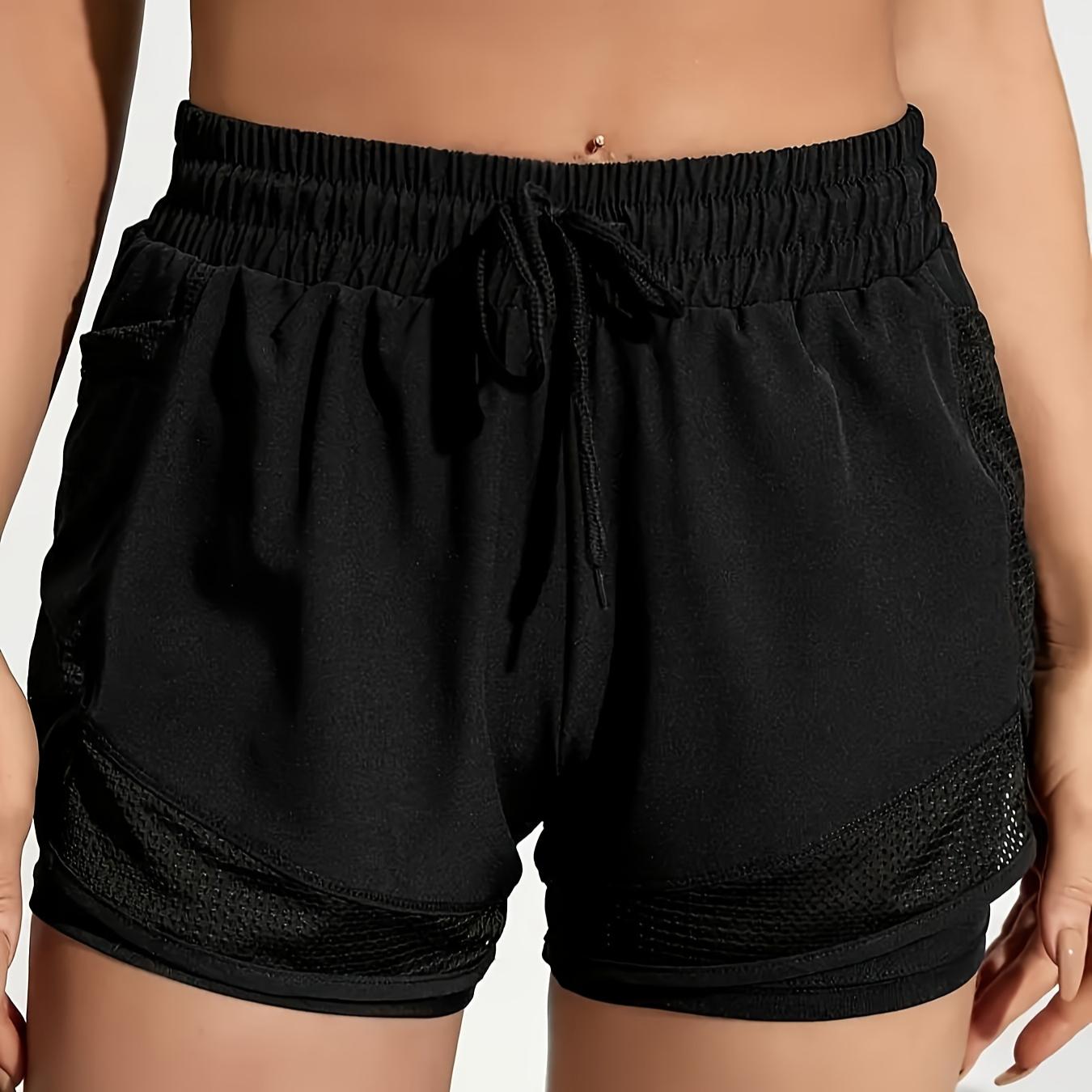 Женские шорты для йоги 2 в 1, быстросохнущие, из сверхдышащей полиэстеровой ткани, с сетчатыми карманами, идеально подходят для любителей йоги и фитнеса всех возрастов XL чёрный
Женские шорты для йоги 2 в 1, быстросохнущие, из сверхдышащей полиэстеровой ткани, с сетчатыми карманами, идеально подходят для любителей йоги и фитнеса всех возрастов XL чёрный