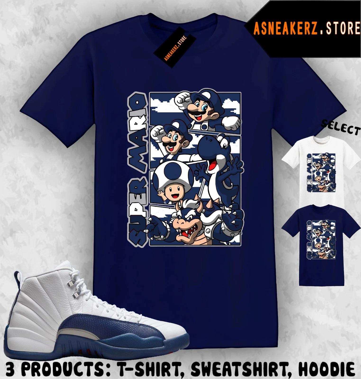 Shirt To Match AJ 12 French Blue 2025 Sneaker Matching Tee Retro Mario T-Shirt 2XL
Shirt To Match AJ 12 French Blue 2025 Sneaker Matching Tee Retro Mario T-Shirt 2XL