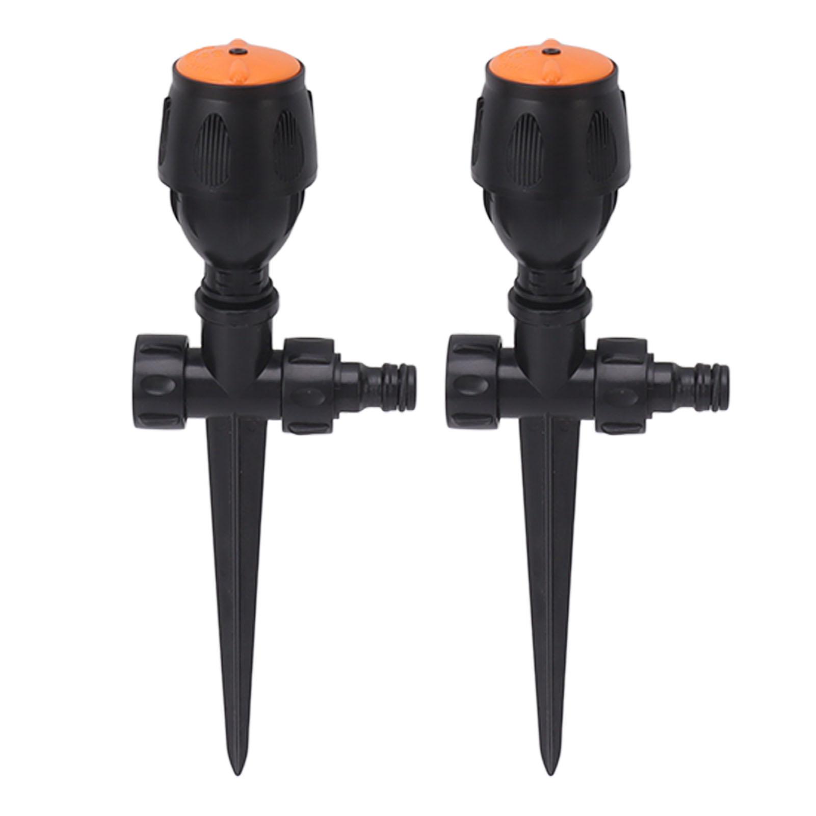 2pcs Garden Sprinklers Plastic 360 Degree Rotating Irrigation Sprinkler Large Area Coverage
2pcs Garden Sprinklers Plastic 360 Degree Rotating Irrigation Sprinkler Large Area Coverage