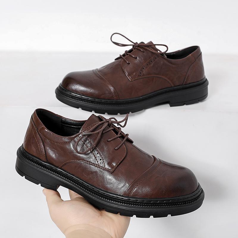 2025 Four Seasons Leather Shoes Men s Business Dress British Style Fashion Low Help Casual Lace-up Groom Wedding Trend Shoes 38 коричневый
2025 Four Seasons Leather Shoes Men s Business Dress British Style Fashion Low Help Casual Lace-up Groom Wedding Trend Shoes 38 коричневый