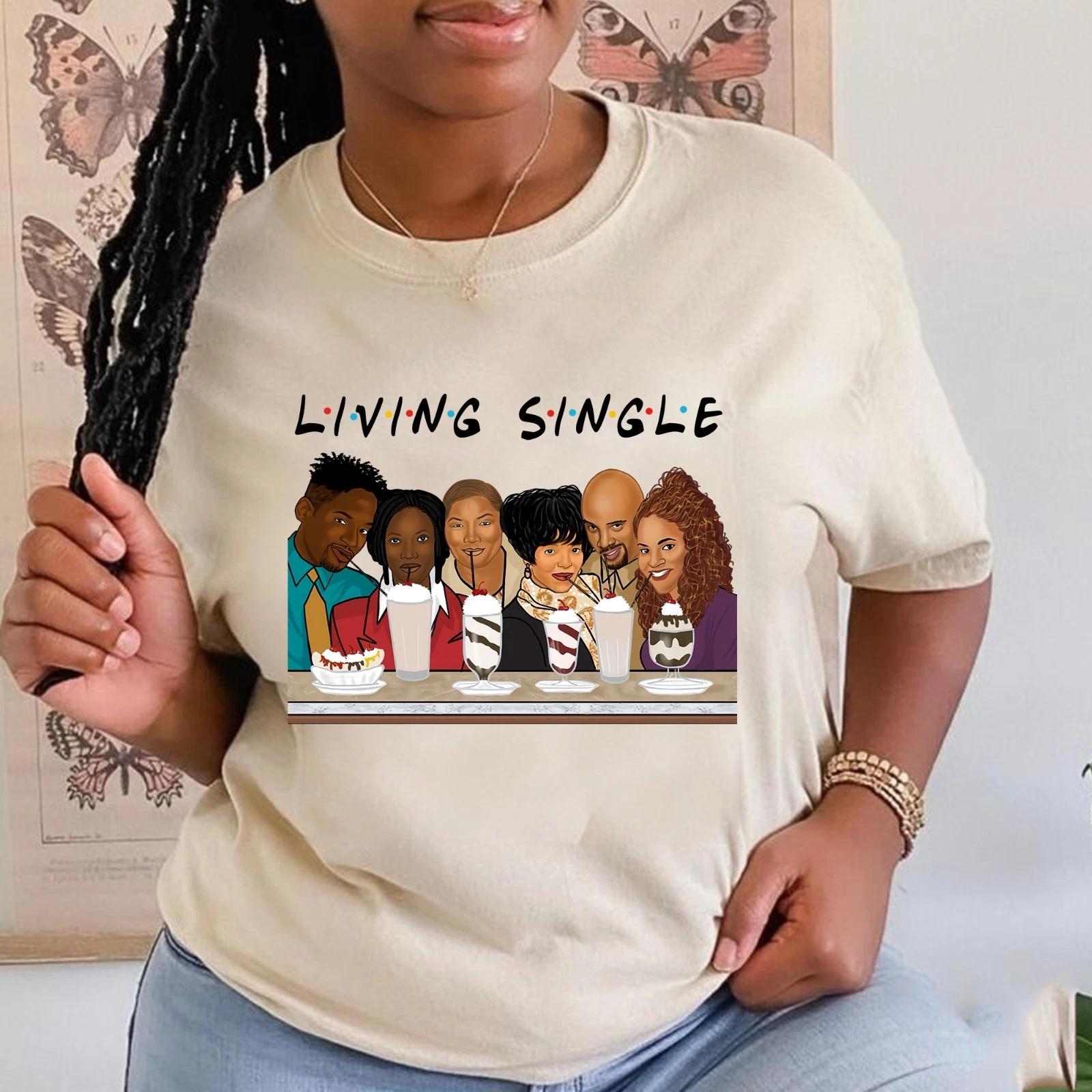 Funny Living Single Original Friends T-shirt, Retro Living Single TV Show Tee L
Funny Living Single Original Friends T-shirt, Retro Living Single TV Show Tee L