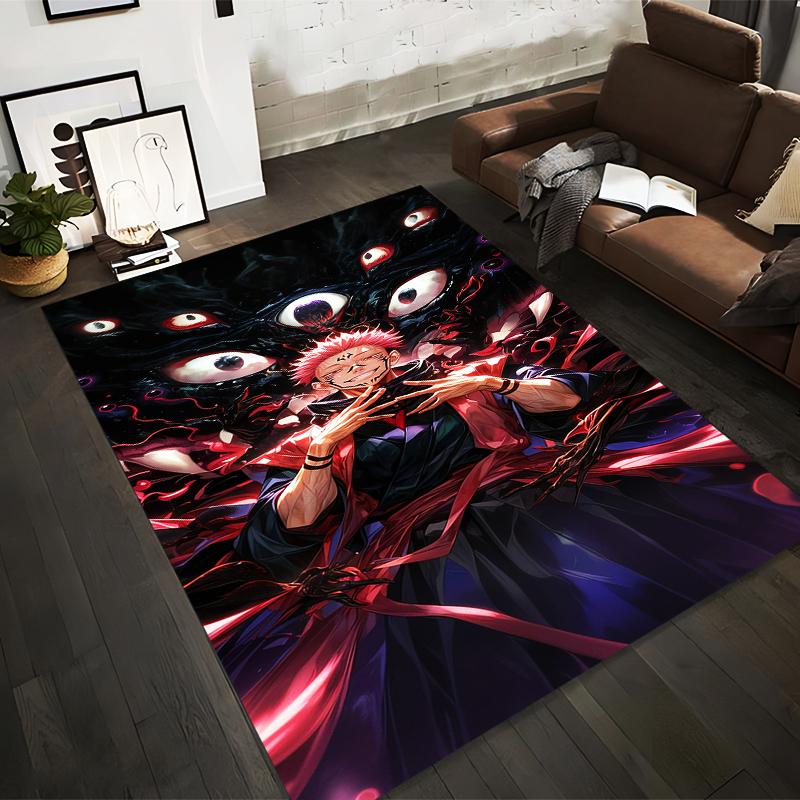 Anime-Inspired Carpet with Red-Haired Warrior and Dark Eye Theme Suitable for use as an anti-slip for living room bedroom sofas 40x60cm( 15x23in )
Anime-Inspired Carpet with Red-Haired Warrior and Dark Eye Theme Suitable for use as an anti-slip for living room bedroom sofas 40x60cm( 15x23in )