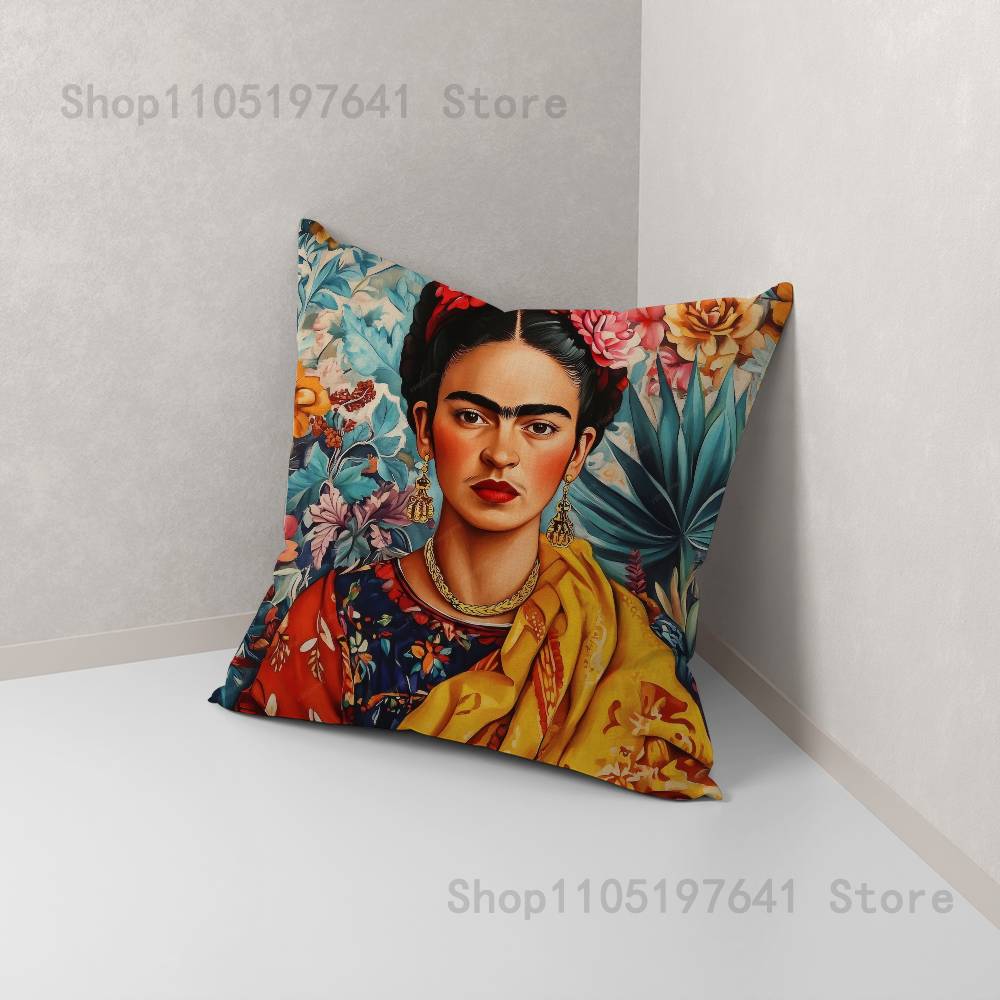 Artist Painting K-Kahlos Pillow Case For Sofa Decor Car Office Room Printing Cushion Cover Decorations and Protector 12x12Inch
Artist Painting K-Kahlos Pillow Case For Sofa Decor Car Office Room Printing Cushion Cover Decorations and Protector 12x12Inch