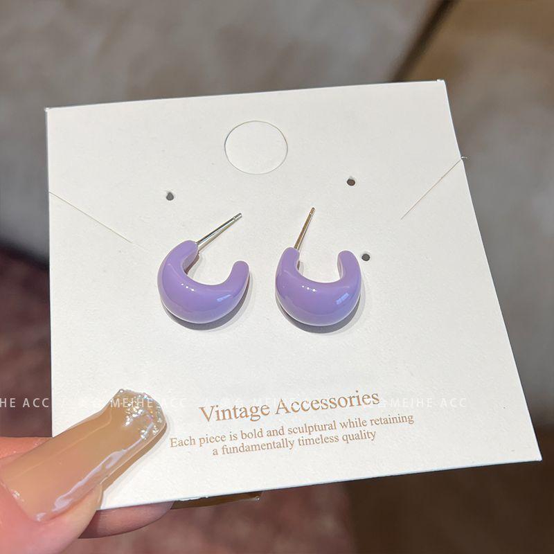 Нежный туманно-пурпурный ~ Французский сладкий таро пурпурные лепестки геометрические серьги-пусеты причудливые ретро сказочные элегантные серьги Mini C ring 1.5cm
Нежный туманно-пурпурный ~ Французский сладкий таро пурпурные лепестки геометрические серьги-пусеты причудливые ретро сказочные элегантные серьги Mini C ring 1.5cm