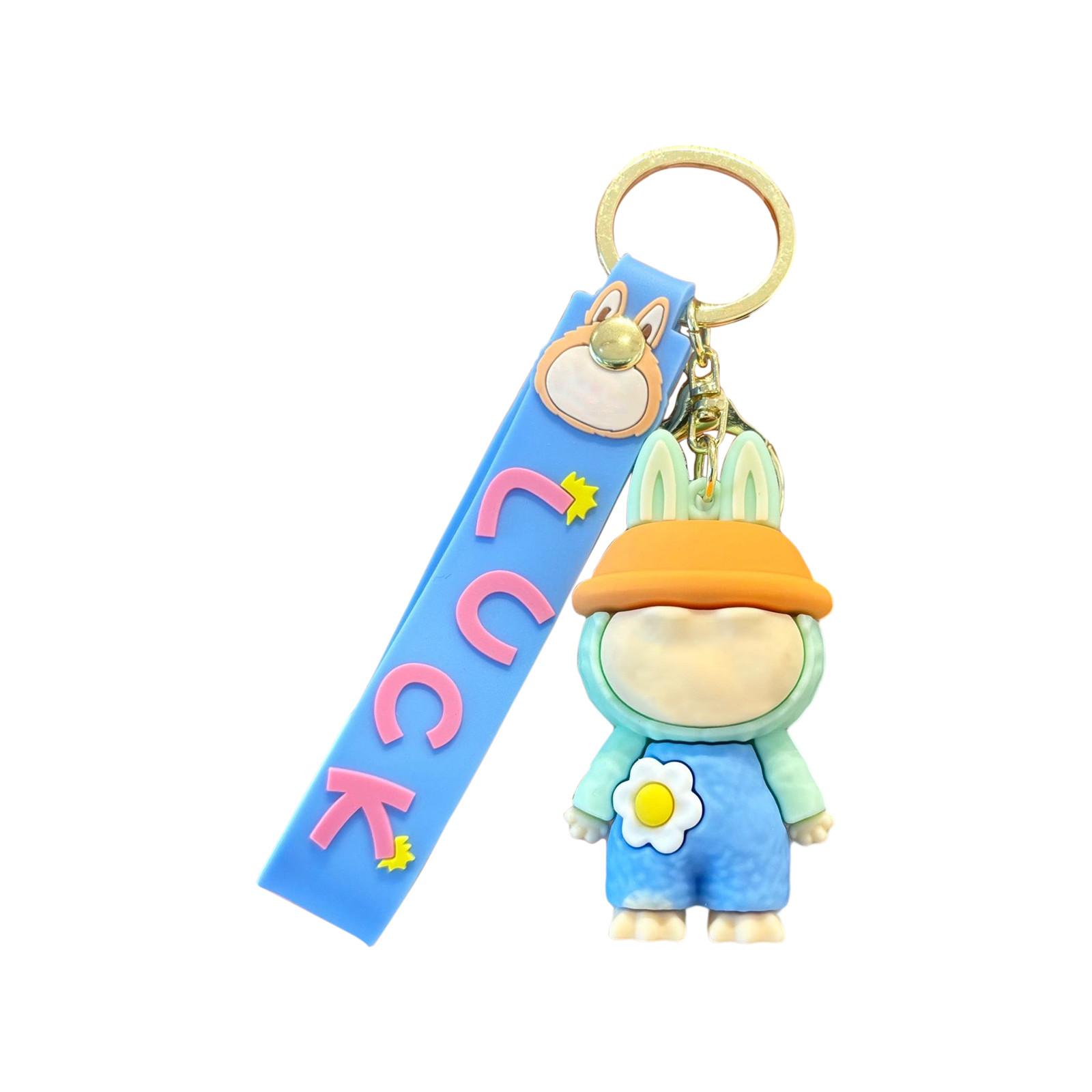 Stippled Three-dimensional Doll Car Key Chain One Size
Stippled Three-dimensional Doll Car Key Chain One Size