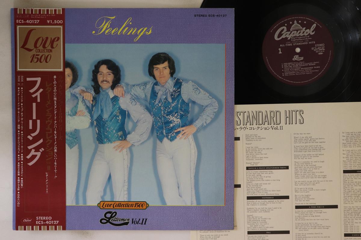 LP-пластинка LETTERMEN - Коллекция любви Том II : Чувства ECS40127 CAPITOL Япония Оби Поп Б/У
LP-пластинка LETTERMEN - Коллекция любви Том II : Чувства ECS40127 CAPITOL Япония Оби Поп Б/У