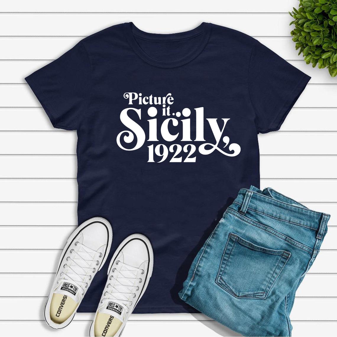 Picture It Sicily 1922 Shirt Golden Girls TShirt Retro 80s TV Sitcom Tees Vintage Unisex Tees Women Graphic Graphic T Shirts 4XL
Picture It Sicily 1922 Shirt Golden Girls TShirt Retro 80s TV Sitcom Tees Vintage Unisex Tees Women Graphic Graphic T Shirts 4XL