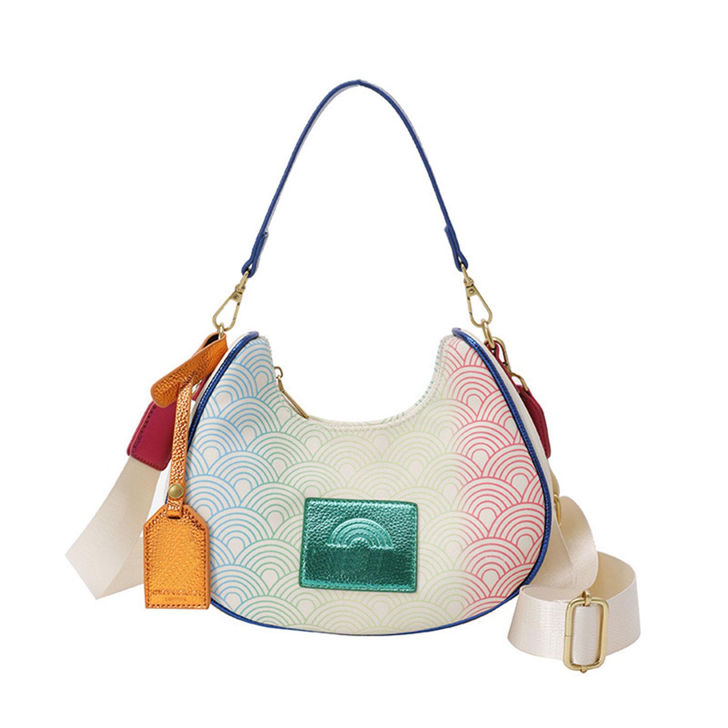 Women s Underarm Bag With Niche Design Gradient Versatile Shoulder Bag K-G Textured Crossbody Bag білий
Women s Underarm Bag With Niche Design Gradient Versatile Shoulder Bag K-G Textured Crossbody Bag білий