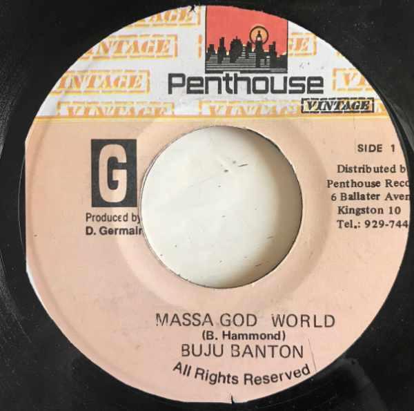 7inch Record BUJU BANTON - Massa God World NONE Penthouse Vinta Jamaica Reggae, Ska & Dub Used
7inch Record BUJU BANTON - Massa God World NONE Penthouse Vinta Jamaica Reggae, Ska & Dub Used