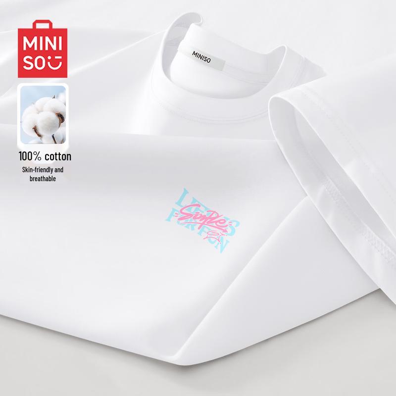 MINISO Men s Casual Cotton Crew Neck Short Sleeve T-Shirt 3XL
MINISO Men s Casual Cotton Crew Neck Short Sleeve T-Shirt 3XL